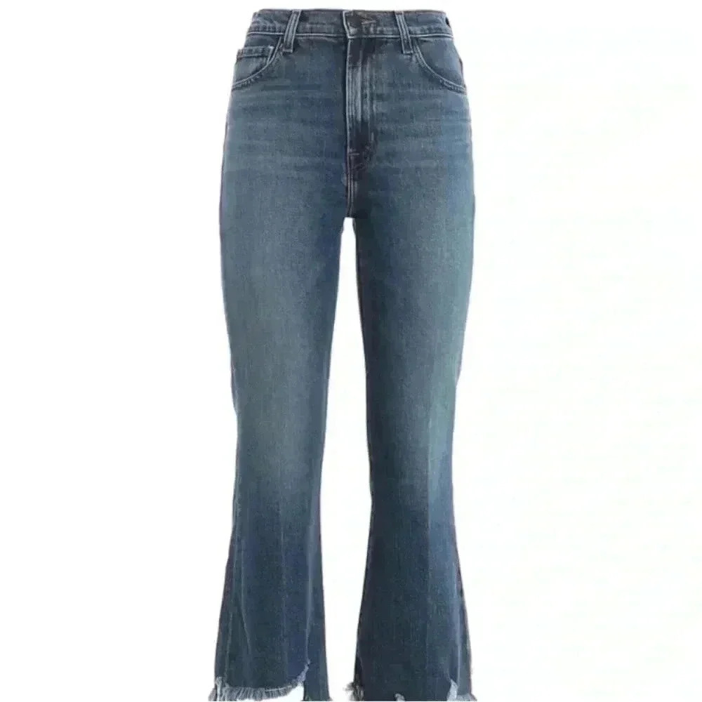 NWT J Brand Julia High Rise Flare Rigid Jeans Wonderland Deconstruct 28